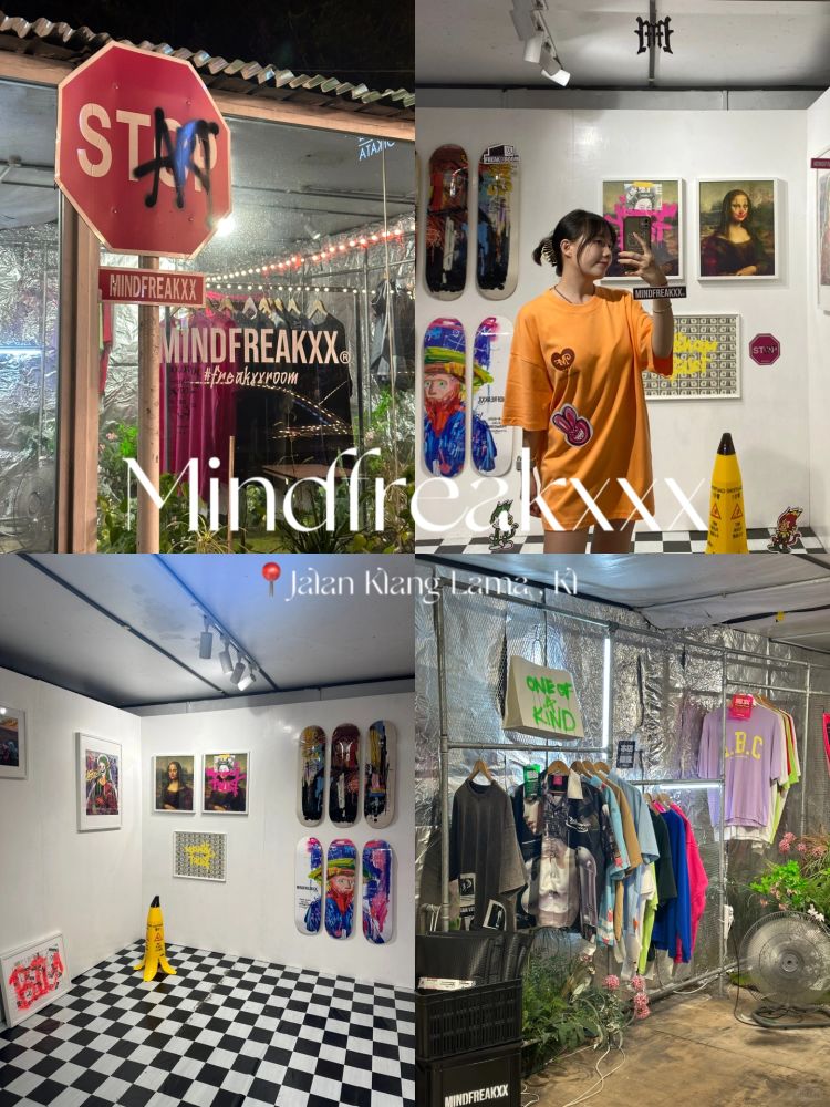 🇲🇾 KL 宝藏本地潮牌店🔥 • Mindfreakxxx - 小红书